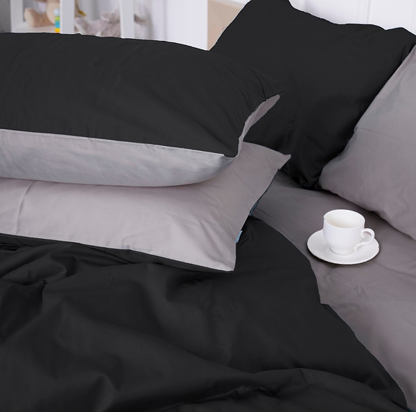 Фото - Комплект постельного белья MirSon Сатин Greyness 0251+0055 200х220 см (2200000688866)