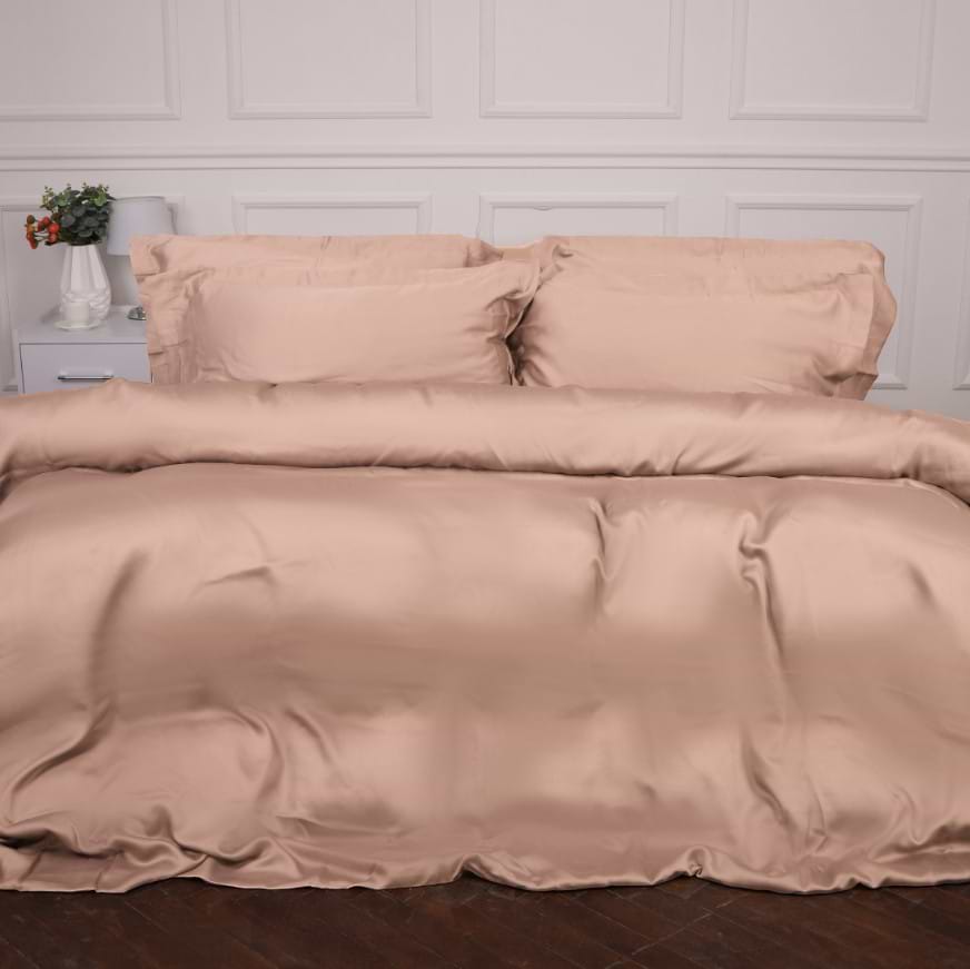 Комплект постельного белья MirSon Tencel №03 Creamy 2 x 160 x 220 см (2200009369094)