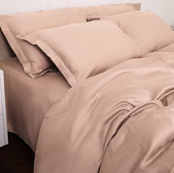 Фото - Комплект постельного белья MirSon Tencel №03 Creamy 175х210 (2200009369063)