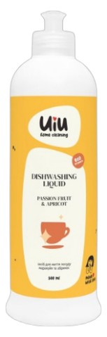 Засіб для ручного миття посуду UIU Маракуя&Абрикос 0.5 л (4820152332806)