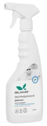 Чистящее средство универсальное DeLaMark для мытья кухни с цветочным ароматом 0.5 л (4820152331878) - Фото 1