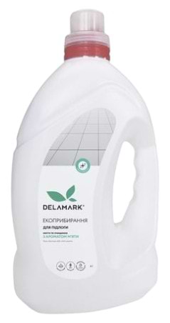Чистящее средство универсальное DeLaMark с ароматом мяты 4 л (4820152332110) - Фото 1
