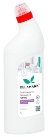 Фото - Засіб для чищення унітазу DeLaMark лимонник з вербеном 1 л (4820152333704)