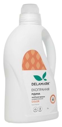 Фото - Гель для стирки DeLaMark цветных тканей 2 л (4820152332967)