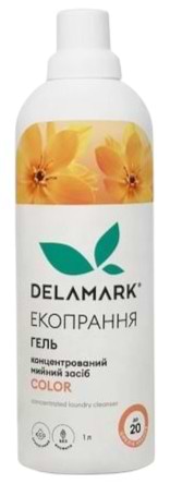 Гель для прання DeLaMark кольорових тканин 1 л (4820152332950)