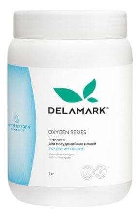 Фото - Порошок для посудомийної машини DeLaMark 1 кг (4820152333599)