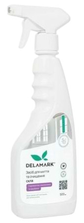 Фото - Засіб для чищення скла DeLaMark лимонник з вербеном 0.5 л (4820152333735) Фото - Засіб для чищення скла DeLaMark лимонник з вербеном 0.5 л (4820152333735)