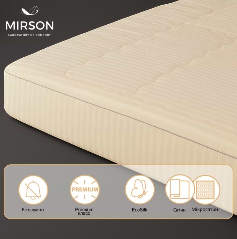 Фото - Наматрацник MirSon Carmela Waterproof Eco 233/2 70x130 (2200000362230)