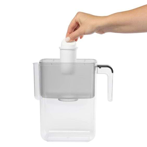 Фото - Фильтр-кувшин Ecosoft Slim графтовый + 2 картриджа