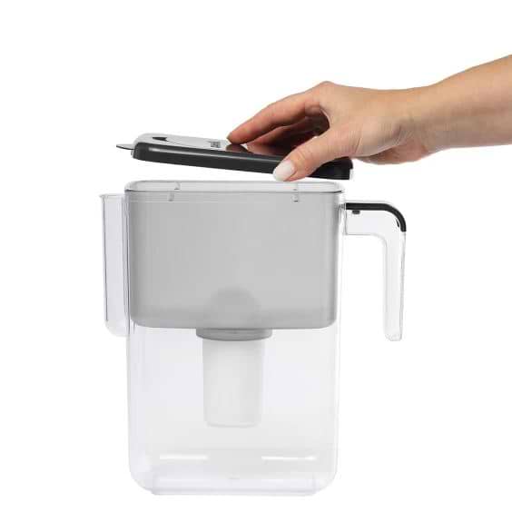 Фото - Фильтр-кувшин Ecosoft Slim графтовый + 2 картриджа