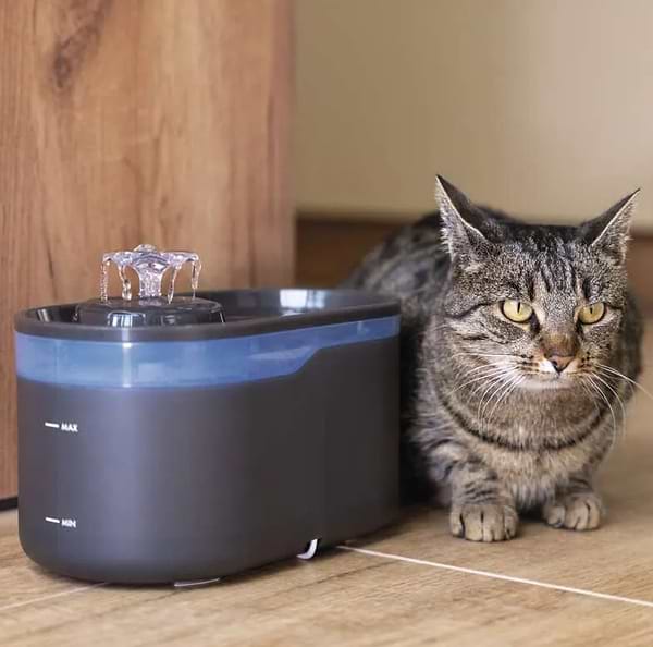 Фото - Смарт-поїлка для тварин EMOS Фонтанчик H6101 2.6 л