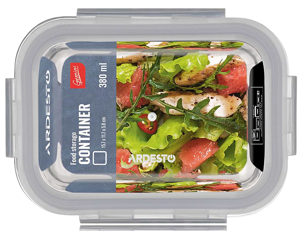 Фото - Емкость для хранения Ardesto Gemini 0.38 л (AR1240BRC)