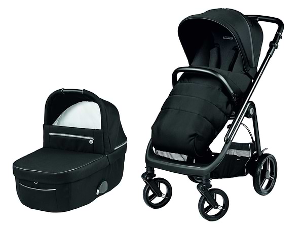 Фото - Коляска універсальна 2 в 1 Peg-Perego Veloce True Black