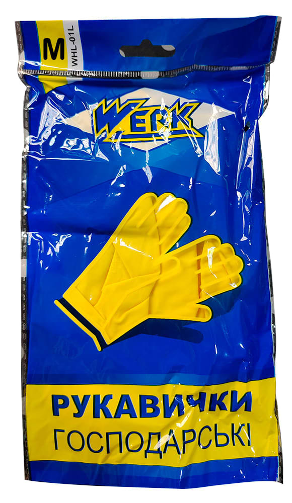 Рукавички латексні Werk WHL-01M