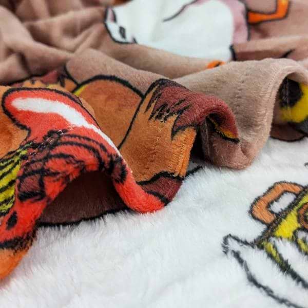 Фото - Плед полуторный Love You Home флис Капибары и гуси 150x200 см (8188)