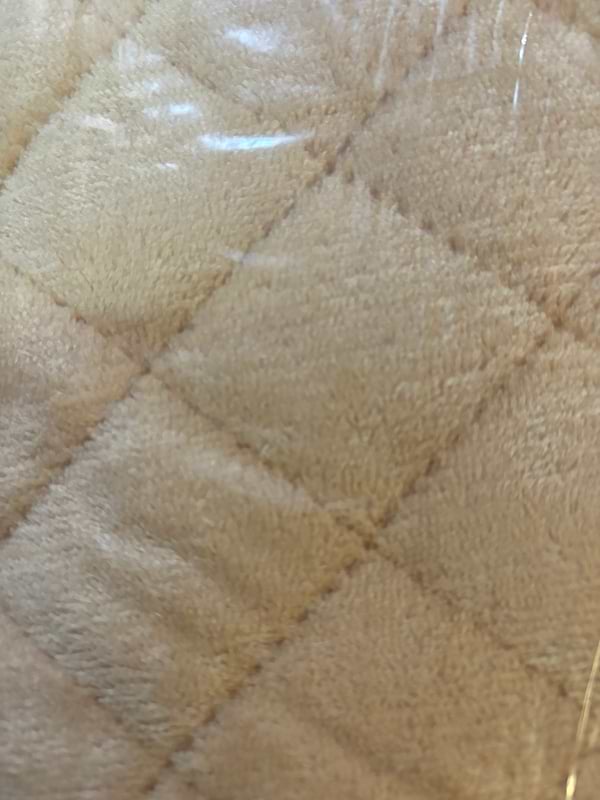 Фото - Покрывало полуторное Zastelli флисовое двустороннее Дюна Золотой песок cream/волна 140х205 см (20284)