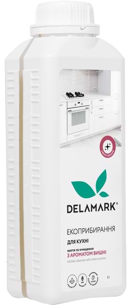 Чистящее средство универсальное DeLaMark с ароматом вишни 1 л (4820152331960) - Фото 1