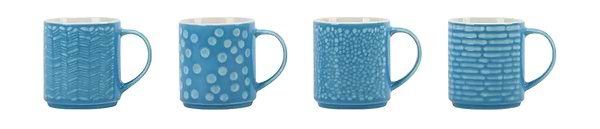 Фото - Чашка Vittora Синя далечінь 295 мл в асортименті (VT-C-116295)