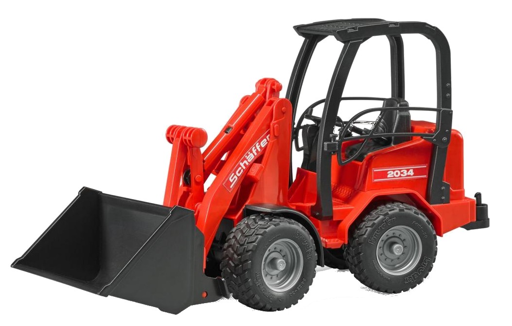 Наземная строительная техника BRUDER Мини-погрузчик Schaffer Compact 2034, М1:16(02190)