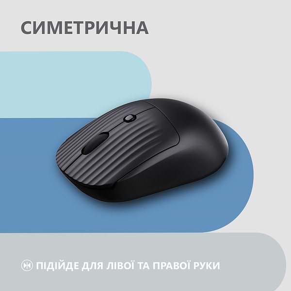 Фото - Миша бездротова 2E MF218 Silent WL BT Black