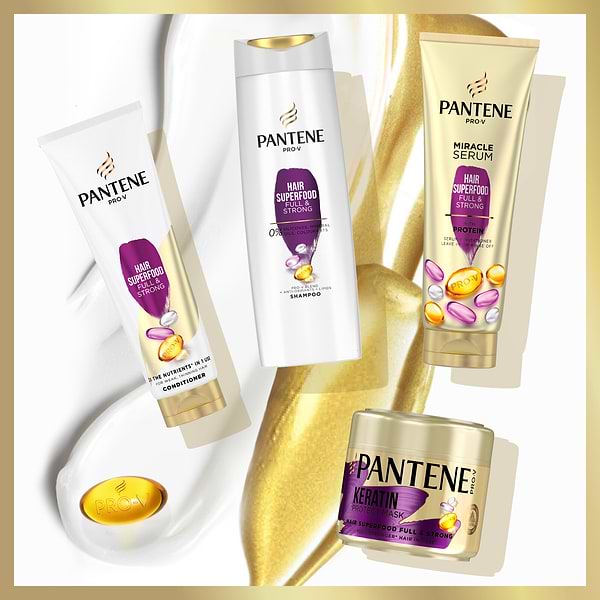 Фото - Шампунь жіночий Pantene 3в1 Об'ємне та міцне 360мл