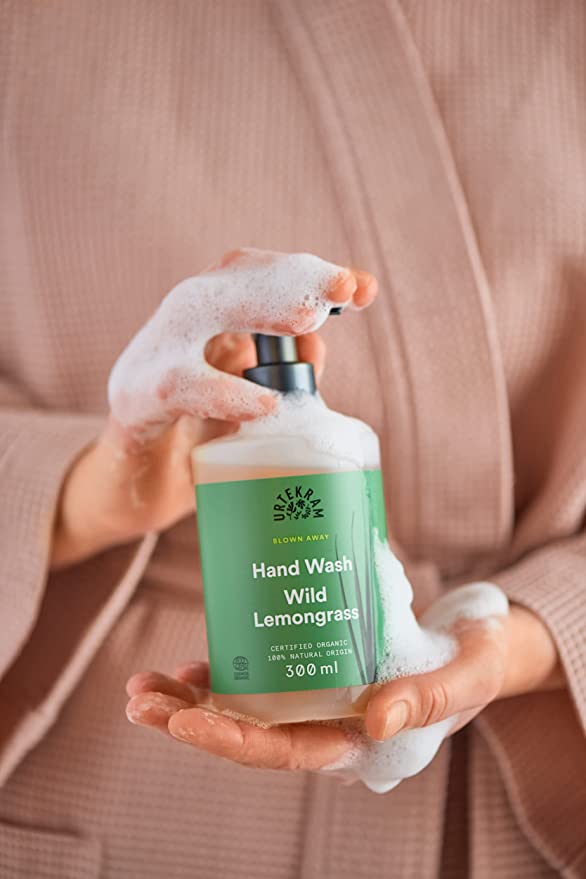 Фото - Рідке мило для рук Urtekram Органічне Дикий Лемонграс 300 мл (5701058006024)