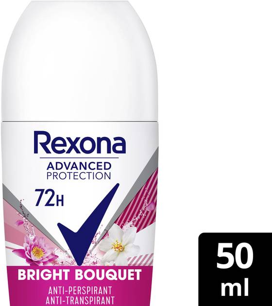 Фото - Дезодорант кульковий Rexona Яскравий Букет 72 години 50 мл
