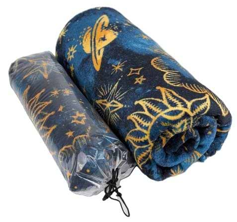 Плед полуторний Love You Home фліс Зоряна ніч 150x200 см (8191)