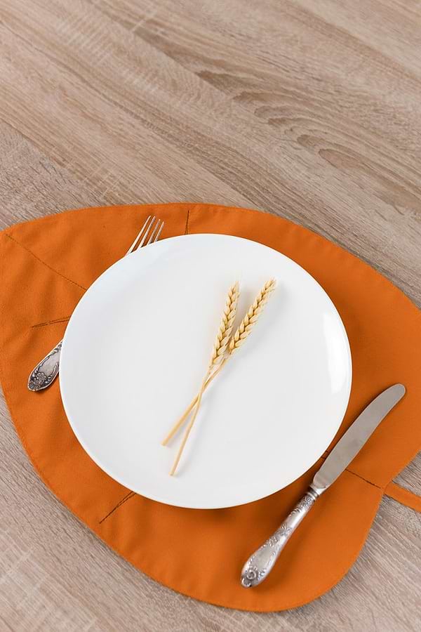 Фото - Салфетка для сервировки Прованс Лист терракот 35х45 см (041319)