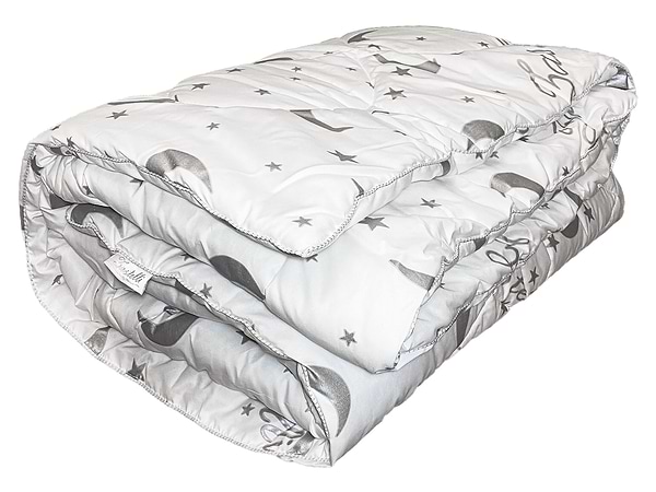Фото - Одеяло демисезонное двуспальное евро Zastelli Антистресс Moon 200х220 белая (11661)