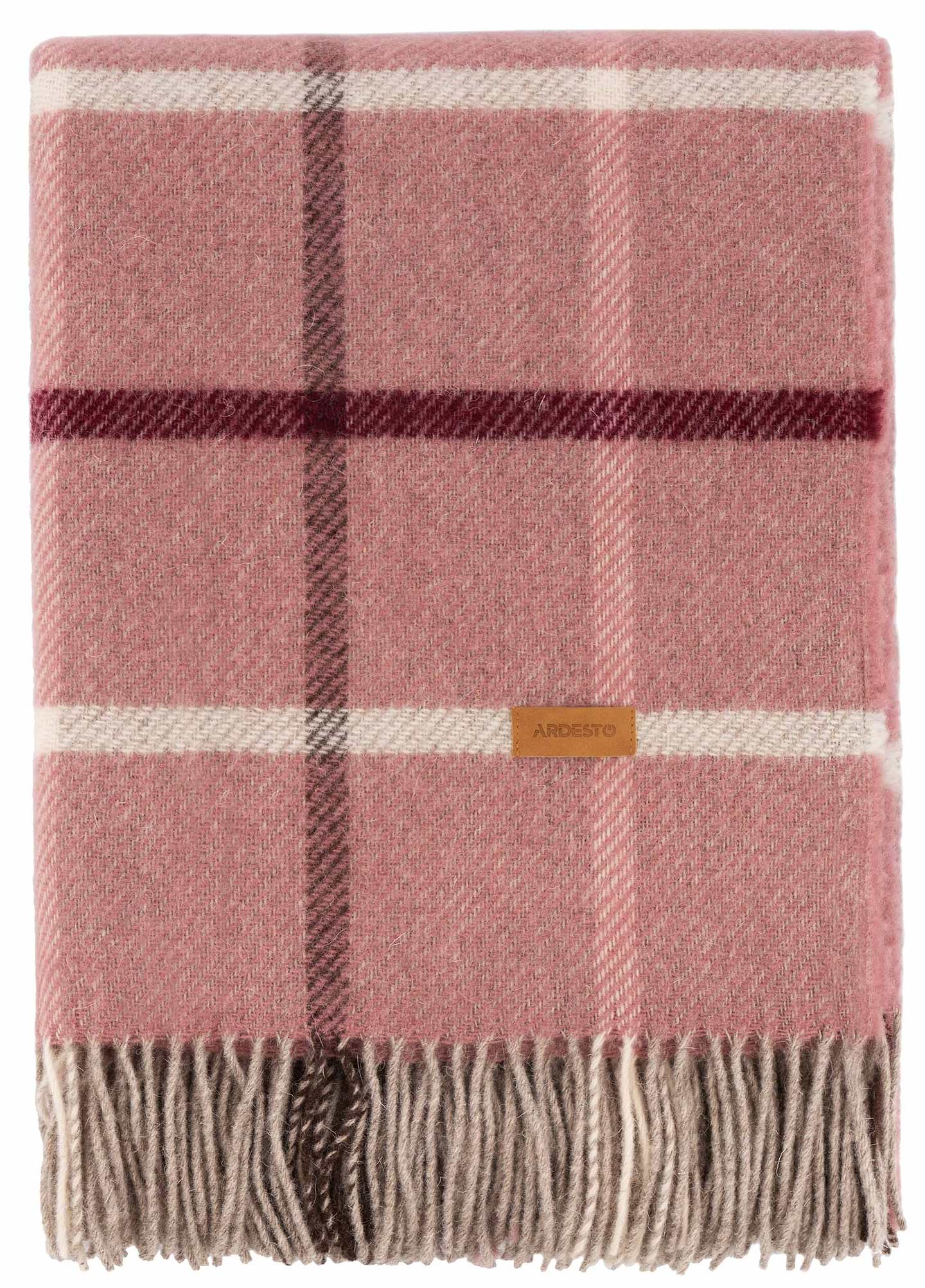 Плед полуторний Ardesto Leonardo Alpina 140x200 см рожевий (ART0701LM) - Фото 1