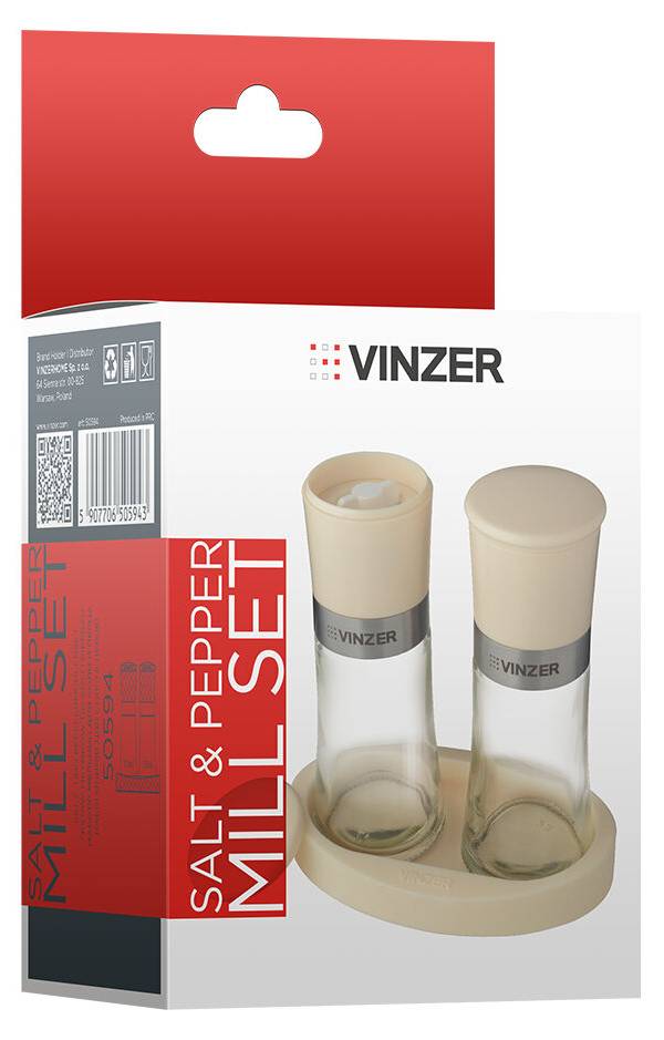 Фото - Набір млинків для спецій Vinzer 50594
