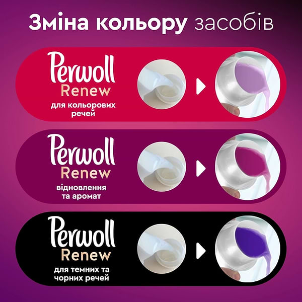 Фото - Засіб для делікатного прання Perwoll Відновлення та Аромат 3740мл