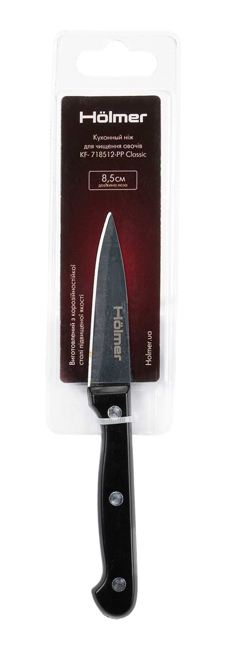 Фото - Ніж для овочів Holmer KF-718512-PP Classic