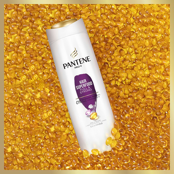 Фото - Шампунь женский Pantene Питательный коктейль Объемные и крепкие 400мл