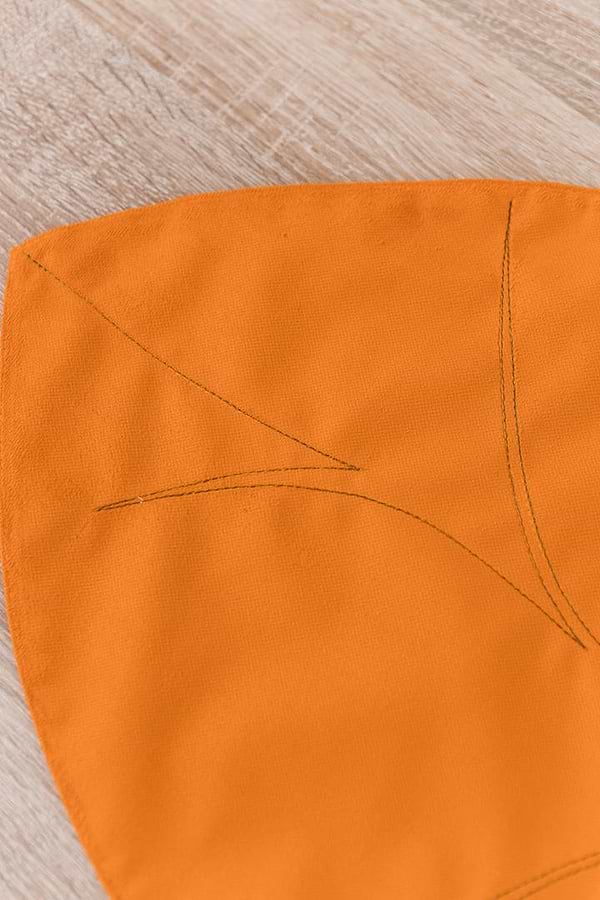 Фото - Салфетка для сервировки Прованс Лист терракот 35х45 см (041319)