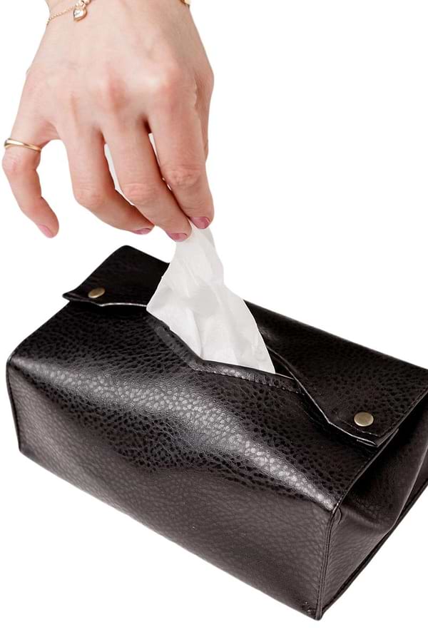 Фото - Подставка для салфеток Прованс Конверт черная 22х13х9 см (041257)