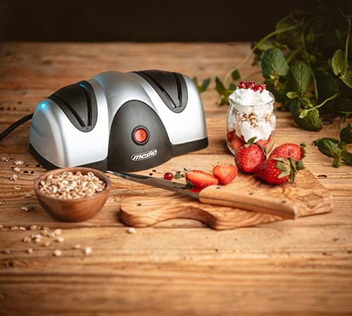 Фото - Точилка кухонных ножей электрическая Mesko MS 4516