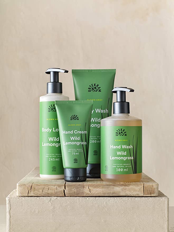 Фото - Рідке мило для рук Urtekram Органічне Дикий Лемонграс 300 мл (5701058006024)