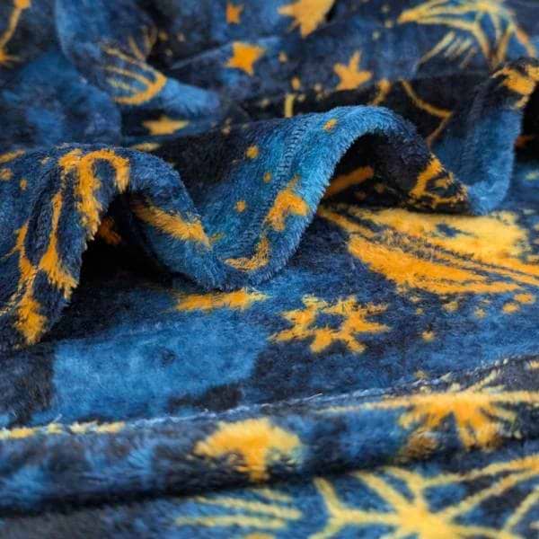 Фото - Плед полуторный Love You Home флис Звездная ночь 150x200 см (8191)