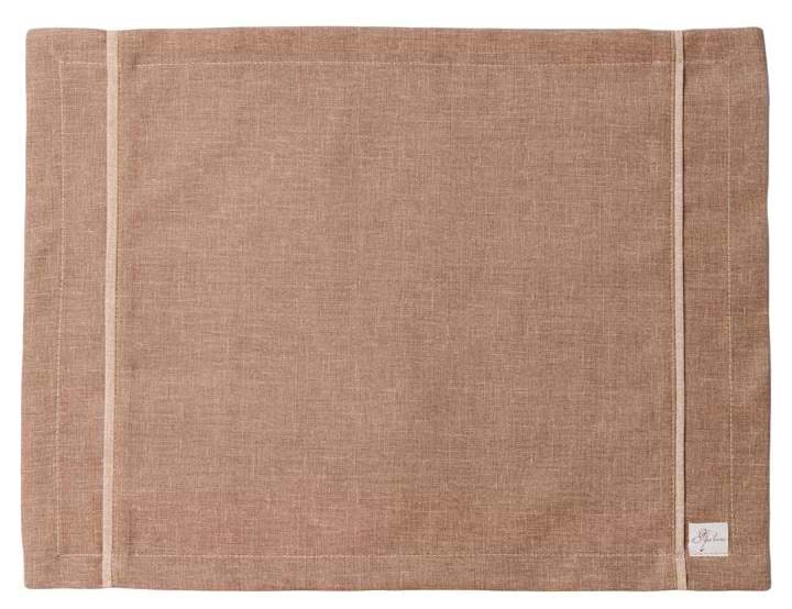 Фото - Салфетка для сервировки Прованс сет Корица коричневый 35х45 см (041119)
