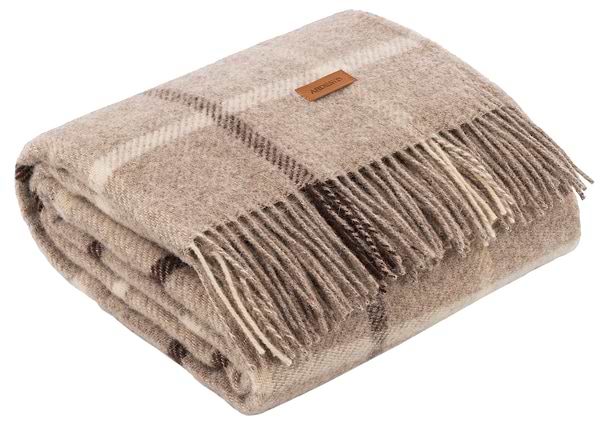 Фото - Плед полуторний Ardesto Leonardo Alpina 140x200 см бежевий (ART0702LM)