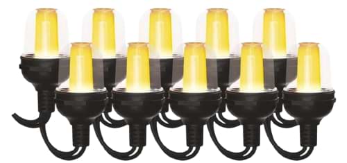 Гірлянда фігурна EMOS DCPW01 10 шт матові кульки, 5м, зовнішні та внутрішні, теплий білий