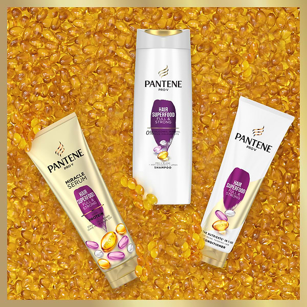 Фото - Шампунь жіночий Pantene 3в1 Об'ємне та міцне 360мл