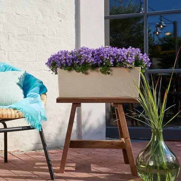 Фото - Вазон Lechuza BALCONERA Stone 50 кварцовий білий 15657