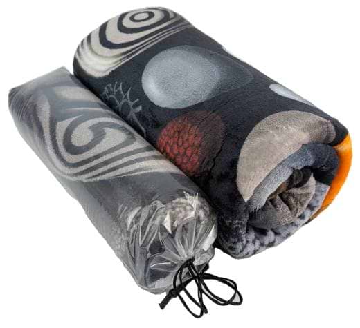 Плед полуторний Love You Home фліс Магічні камені 150x200 см (8187) - Фото 1