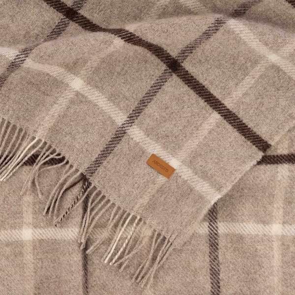 Фото - Плед полуторний Ardesto Leonardo Alpina 140x200 см бежевий (ART0702LM)