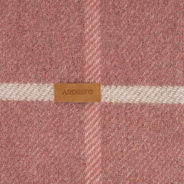 Фото - Плед полуторний Ardesto Leonardo Alpina 140x200 см рожевий (ART0701LM)