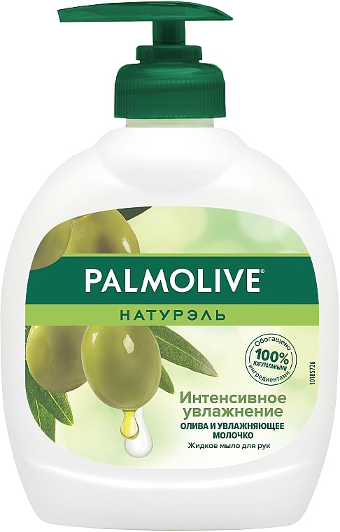 Жидкое мыло для рук Palmolive Оливковое Молоко 300мл - Фото 1