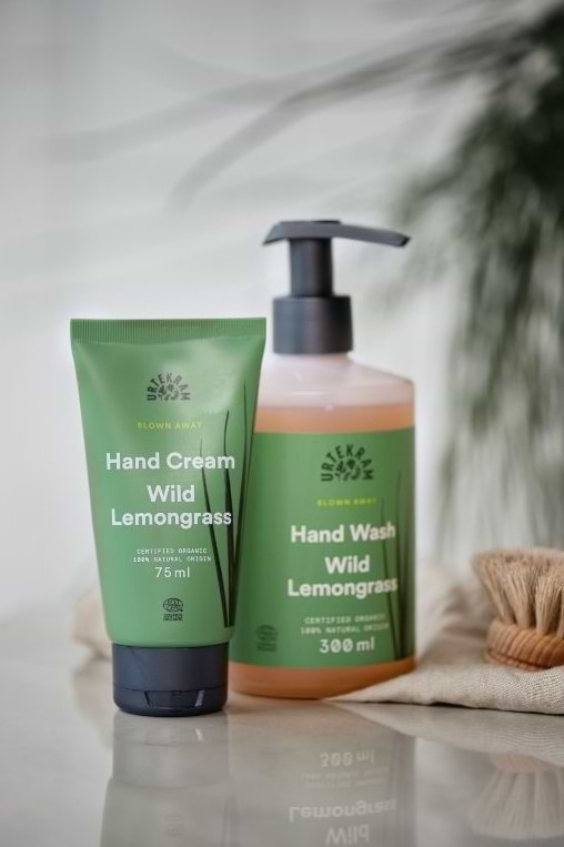 Фото - Рідке мило для рук Urtekram Органічне Дикий Лемонграс 300 мл (5701058006024)